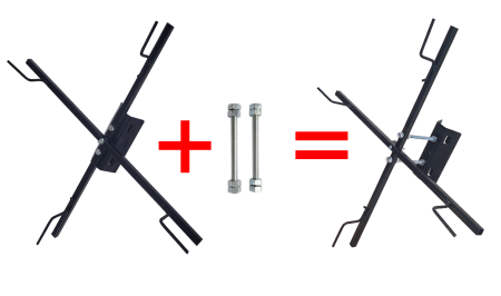 Комплект для выноса крестовыны УПМК на 10 см от основания.